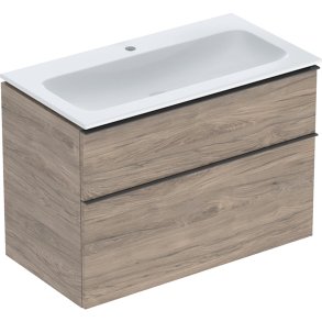 Geberit iCon m�bels�t n�ddetr� melamin tr�struktur 90 cm