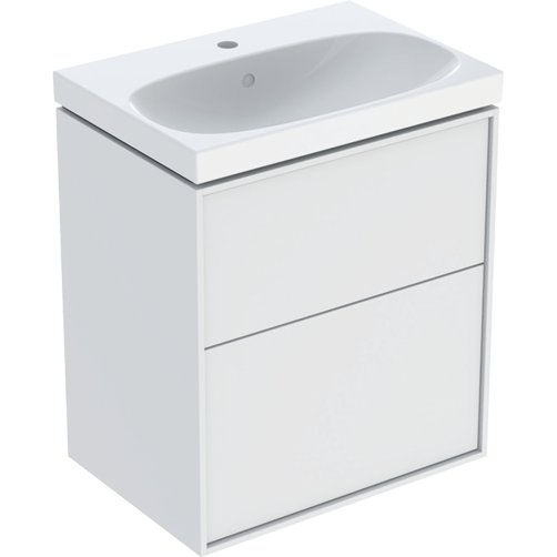 If� Sense Art s�t 2 skuffer 59.2x68.2x42.2cm vask 60cm hvid/mat