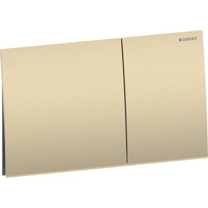 Geberit Sigma70 betjeningsplade messing