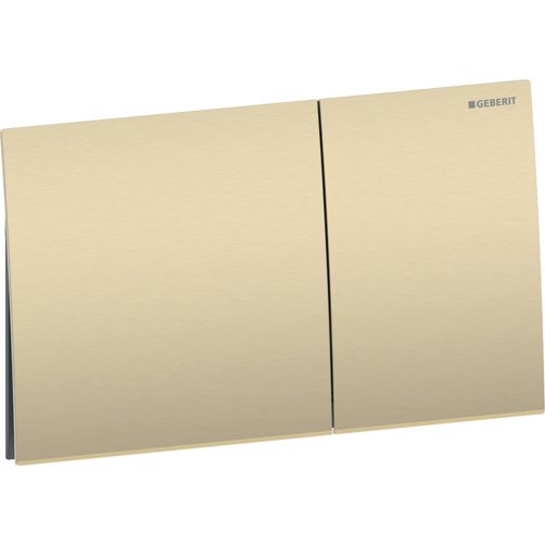 Geberit Sigma70 betjeningsplade messing