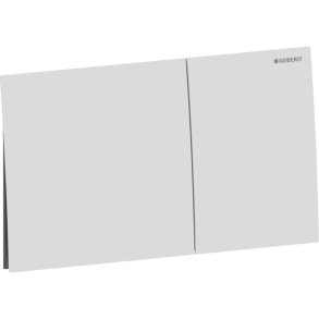 Geberit Sigma70 betjeningsplade mat hvid