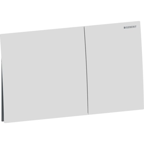Geberit Sigma70 betjeningsplade mat hvid