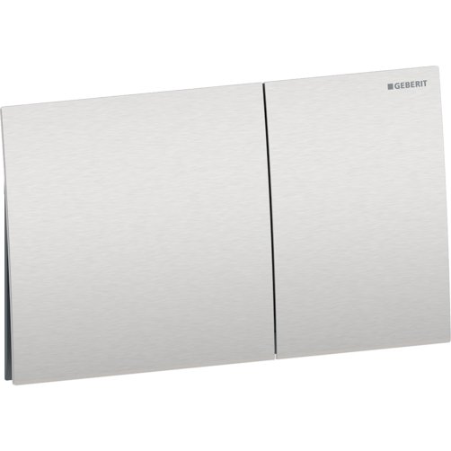 Geberit Sigma70 betjeningsplade b�rstet rustfrit st�l