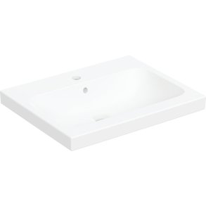 Geberit iCon Light h�ndvask 600x480mm. Til bord- eller bolte montering. Mat hvid