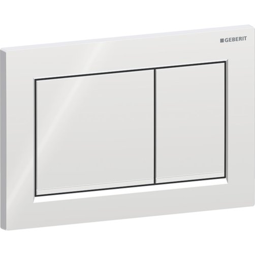Geberit OMEGA30 betjeningsplade krom/mat/krom