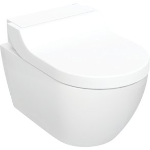 Geberit AquaClean Tuma Comfort douchetoilet inkl. s�de, hvid/glas