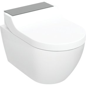 Geberit AquaClean Tuma Comfort douchetoilet inkl. s�de, sort glas