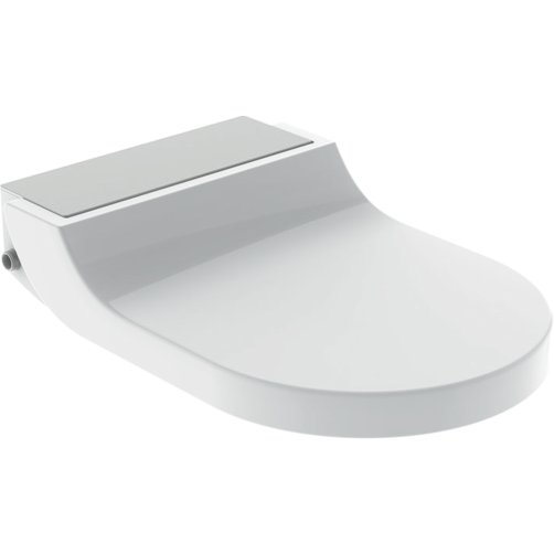 Geberit AquaClean Tuma Comfort douches�de: B�rstet rustfrit st�l.
