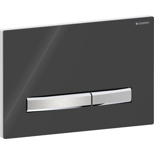 Geberit Sigma50 betjeningsplade, sort