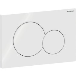 Geberit Sigma01 betjeningsplade, hvid