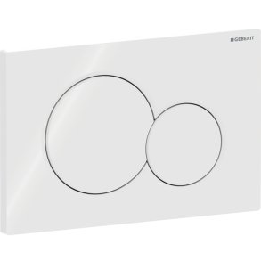 Geberit Sigma01 betjeningsplade, hvid