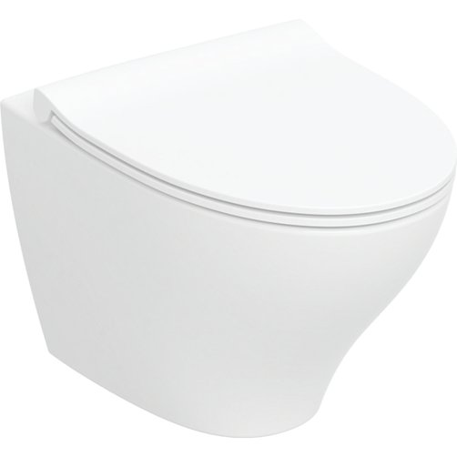 If� Spira Modern v�gh�ngt toilet inkl. s�de