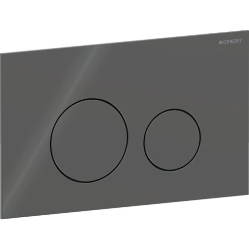 Geberit Sigma 40 betjeningsplade 246x152x4mm - Lava