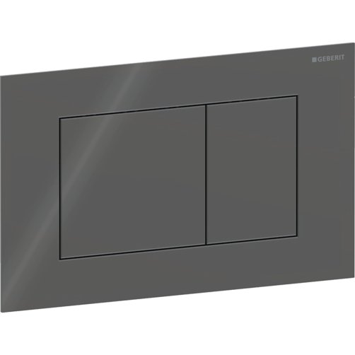 Geberit Sigma 40 betjeningsplade 246x152x4mm - Lava