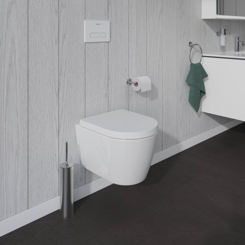 Duravit Me by Starck v�gh�ngt toilet inkl. toilets�de m/Softclose og Quickrelease