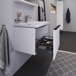 Duravit D-Neo vaskeskab hvid glans, 1-skuffe