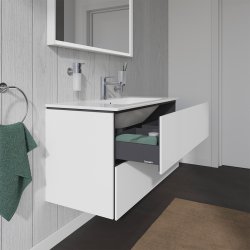 Duravit L-Cube vaskeskab med 2 skuffer. 1020 x 481 mm. Hvid hjglans.