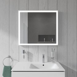 Duravit L-Cube spejl 80 x 70 cm. Med LED belysning