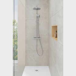 Duravit brusesystem b�rstet rustfrit st�l