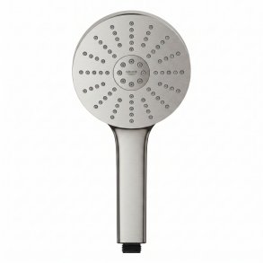 GROHE Euphoria 120 h�ndbruser, 3 brusestr�ler - Supersteel