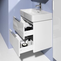 Laufen Base underskab med 2 skuffer 583x391 mm. Mat hvid