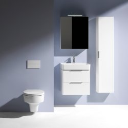 Laufen Base underskab med 2 skuffer 583x391 mm. Mat hvid