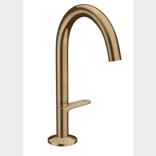 AXOR One Hndvaskarmatur Select 170 med push-open bundventil brstet bronze