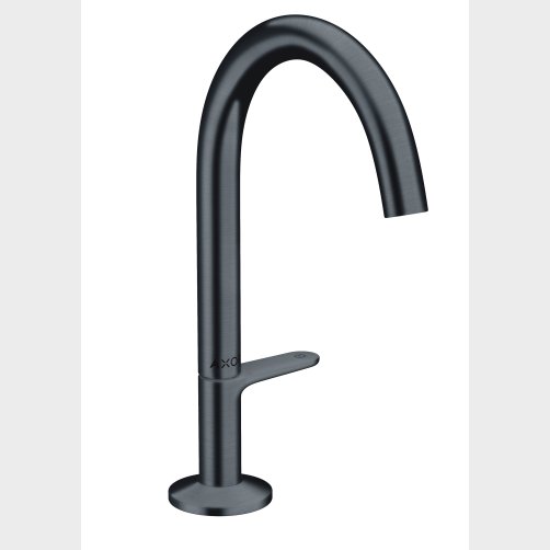 AXOR One Hndvaskarmatur Select 170 med push-open bundventil sort krom