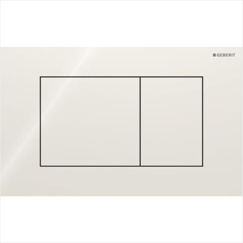 Geberit betjeningsplade 246x152x4mm - Beige