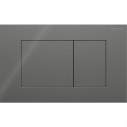 Geberit Sigma 40 betjeningsplade 246x152x4mm - Lava