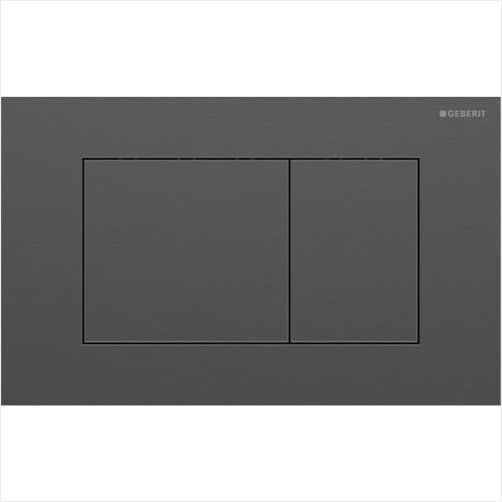 Geberit Sigma 40 betjeningsplade 246x152x4mm - Sort krom