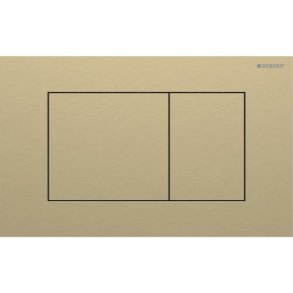 Geberit Sigma 40 betjeningsplade 246x152x4mm  - Messing