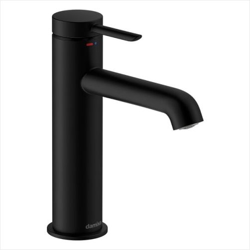 Damixa Iris etgrebsbatteri 114mm tud - Mat sort