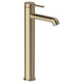 Damixa Iris hndvaskarmatur 13,5 cm tud - Brstet bronze