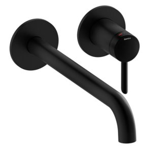 Damixa Iris hndvaskarmatur 25 cm tud - Mat sort