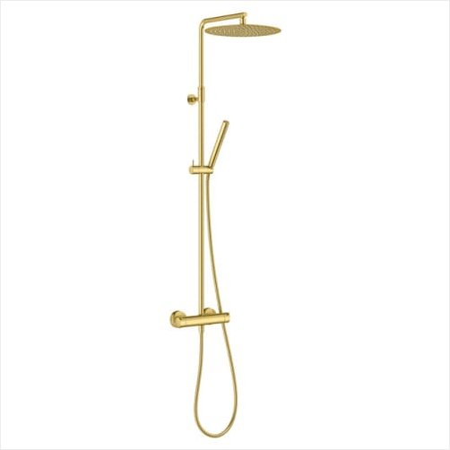 Damixa Iris brusesystem - Brstet messing