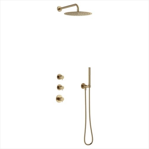 Damixa Iris XS1 brusesystem - Brstet bronze