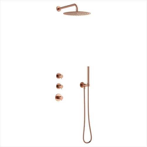 Damixa Iris XS1 brusesystem - Brstet kobber