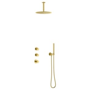 Damixa Iris XS2 brusesystem - Brstet messing