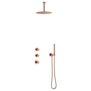 Damixa Iris XS2 brusesystem - Brstet kobber