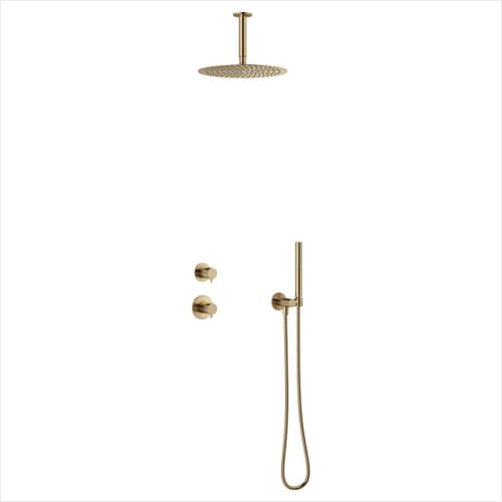 Damixa Iris DS2 brusesystem - Brstet bronze