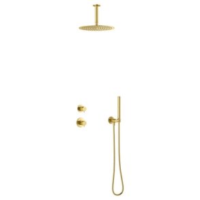 Damixa Iris DS2 brusesystem - Brstet messing