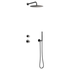 Damixa Iris DS1 brusesystem - Brstet grafit gr