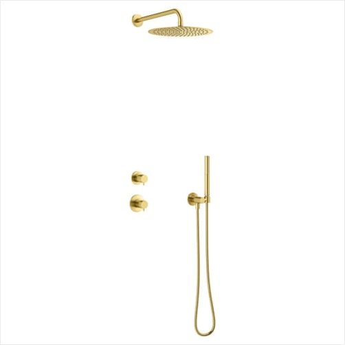 Damixa Iris DS1 brusesystem - Brstet messing