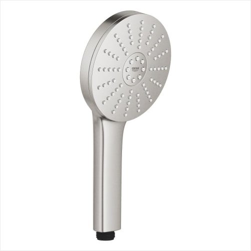 GROHE Euphoria 120 h�ndbruser, 3 brusestr�ler - Supersteel