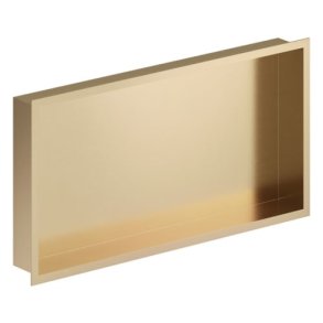 Damixa Zen indbygningshylde 30x60 cm - Brstet Bronze