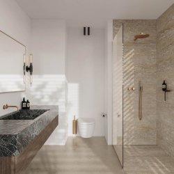 HighLine Custom, linje, komplet rustfrit st�l: 300 mm