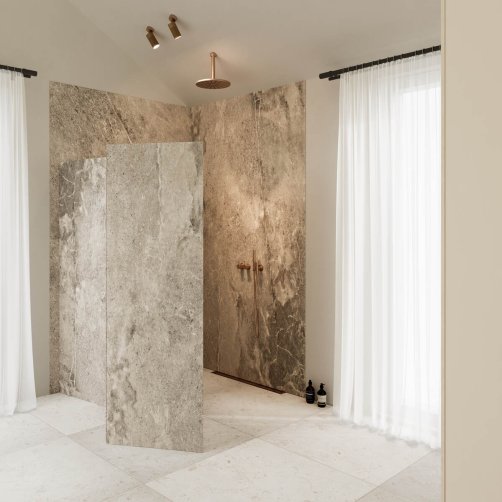 Unidrain Highline ramme - kobber 1000/12