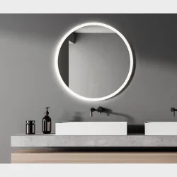 Loevschall Johannesburg spejl med touchpanel og farveskift �100 cm