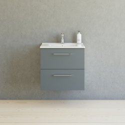 Dansani Mido+ mbelst 60 cm gr mat m/ Amber vask